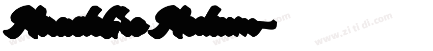 MiracleGro Medium字体转换